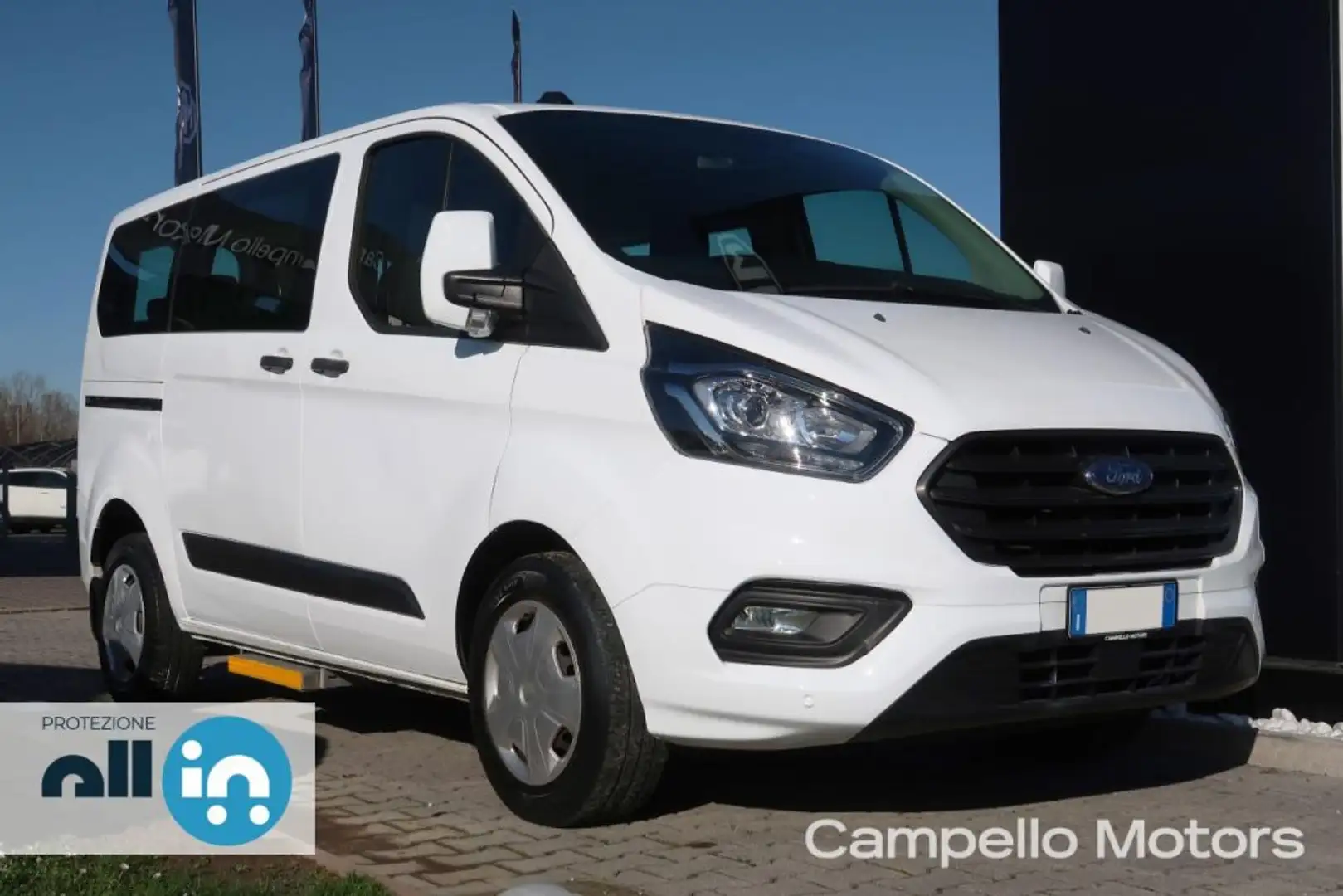Ford Transit Custom Transit Custom 320 L1H1 2.0 tdci 108cv Trend combi Weiß - 1