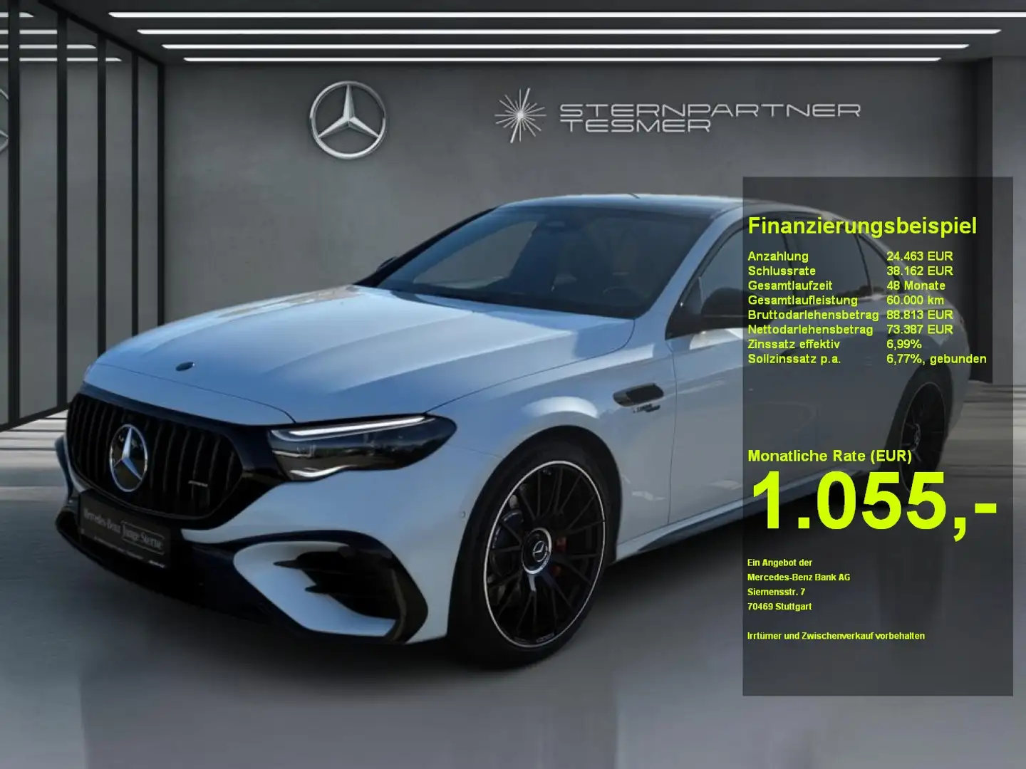 Mercedes-Benz E 53 AMG AMG E 53 4M+ HUD Distr.360°Pano Night Burm4D Wit - 1