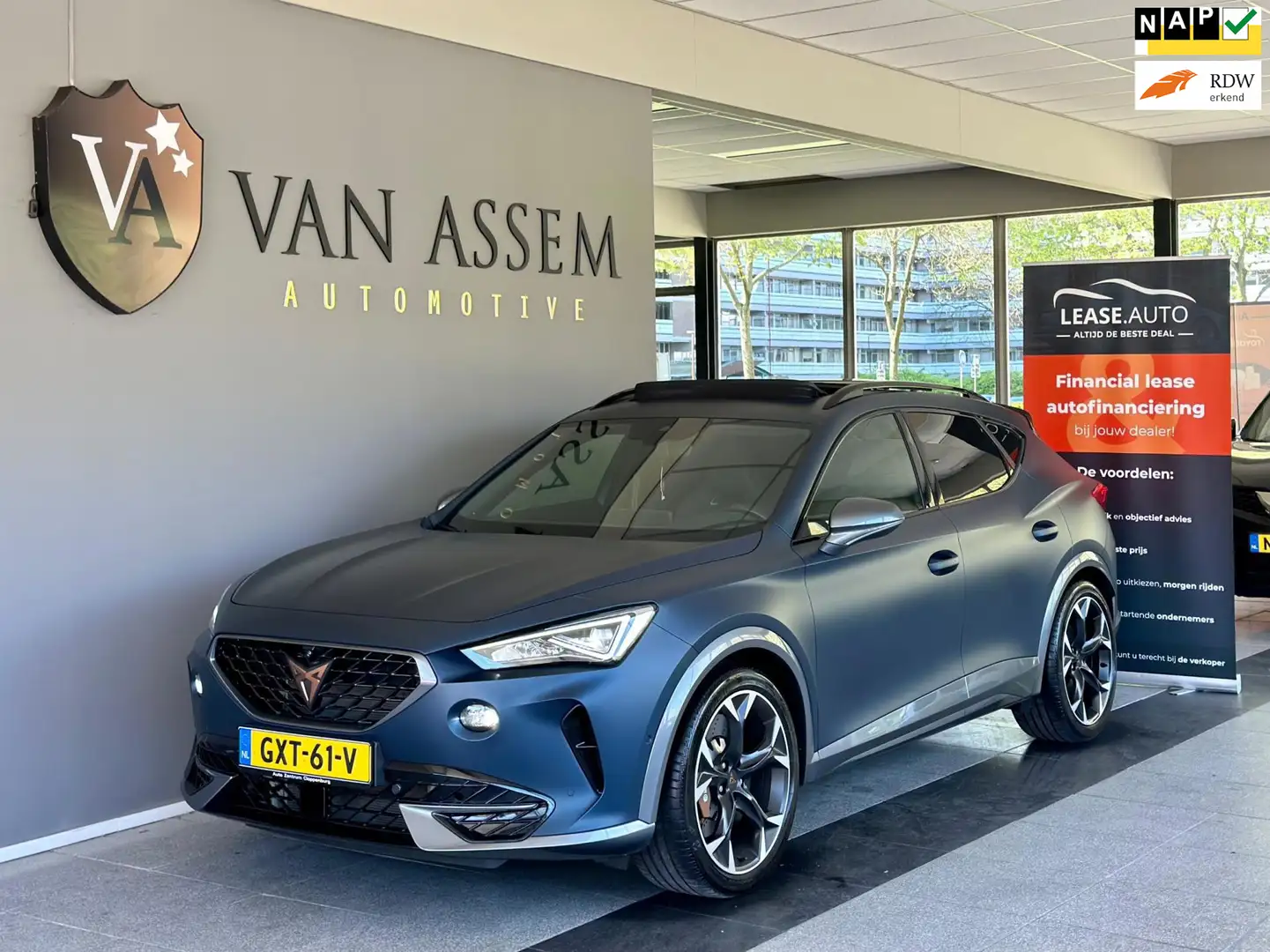 CUPRA Formentor 2.0 TSI 4DRIVE|360*|420PK ! Bleu - 1