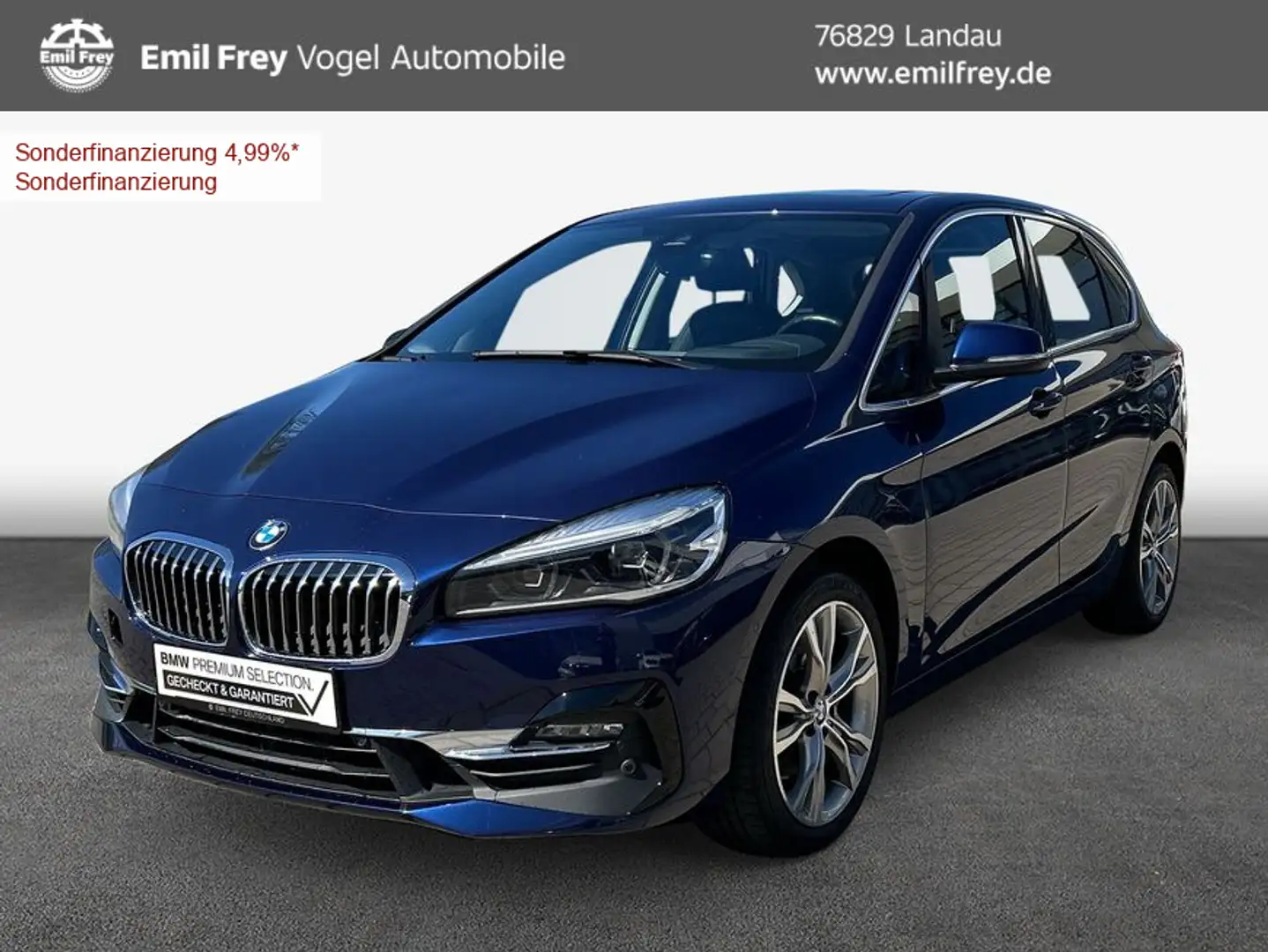 BMW 220 220d xDrive Active Tourer Aut. Luxury Line Azul - 1