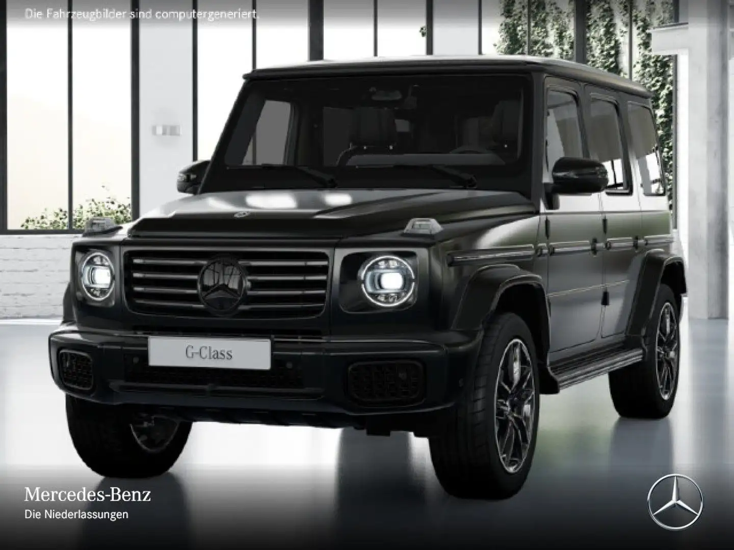 Mercedes-Benz G 450 d Fondent 360° Stdhzg AHK Night 9G Sitzh Schwarz - 2