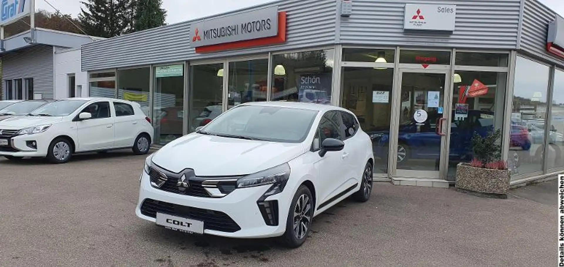 Mitsubishi Colt 1.0 T PLUS BI-LED/KLIMA/SMART-KEY/DAB+/SHZ Weiß - 1
