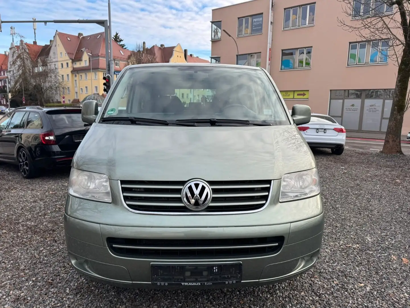 Volkswagen T5 Multivan 2.5 TDI Ahk Leder Standheiz. Tüv Neu Grün - 2