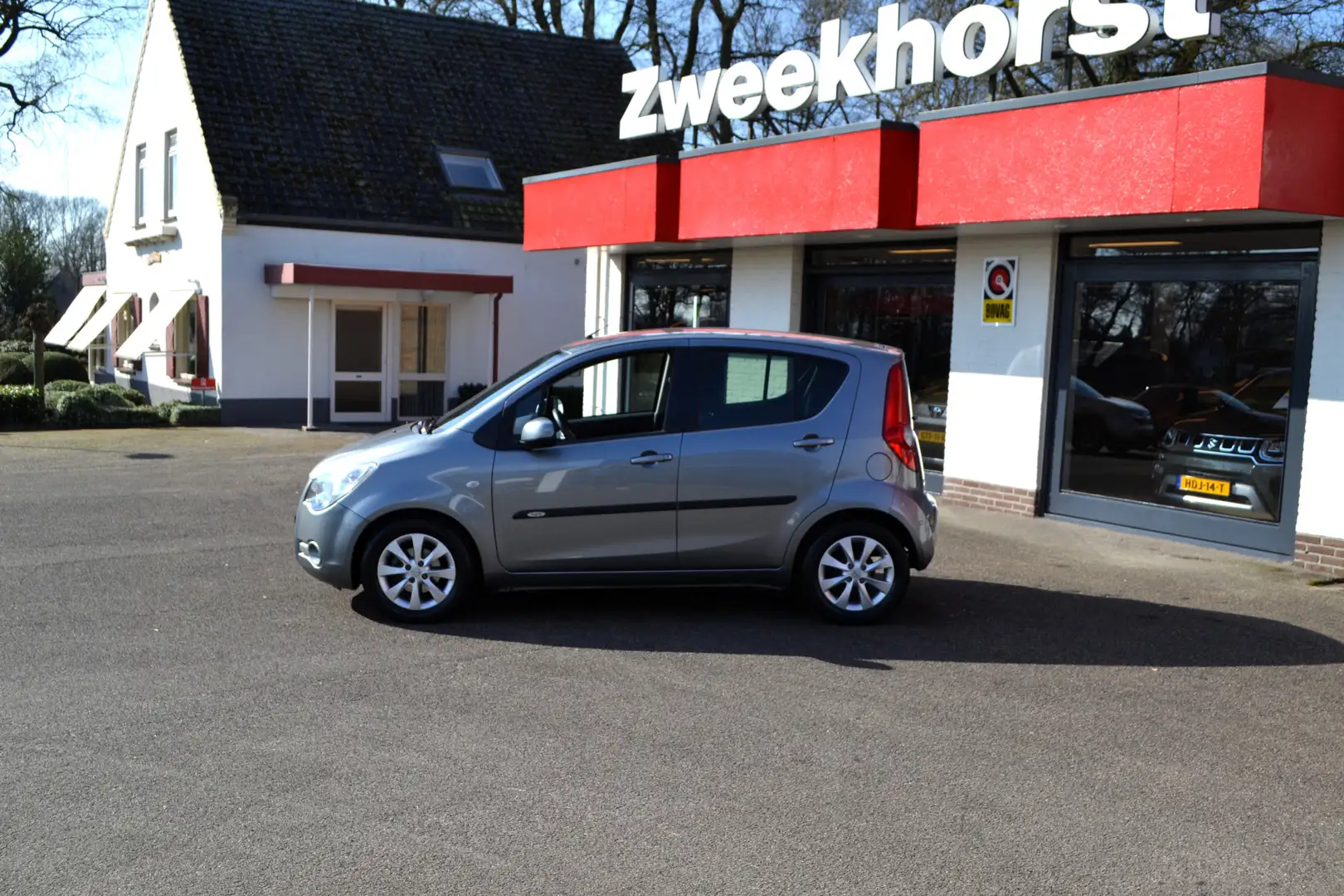 Opel Agila 1.2 Edition, Automaat, Airco, 33.800 km ! Hoge ins Gris - 2