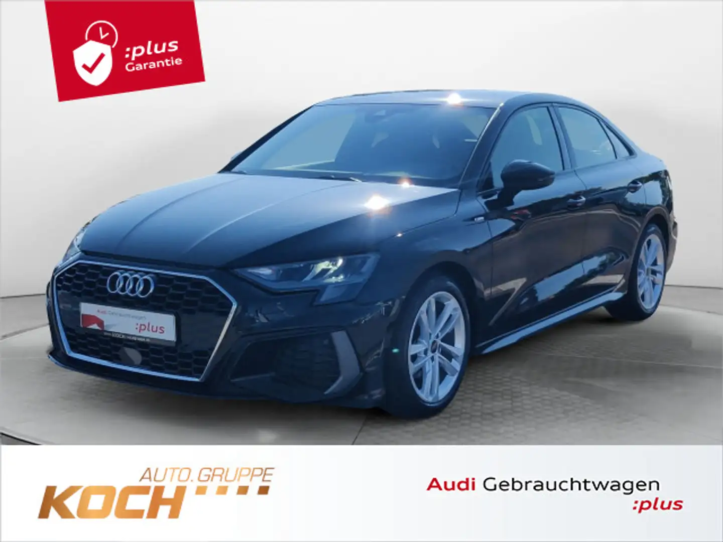 Audi A3 35 TDI S-Tronic S-Line, Navi Touch, Schwarz - 1