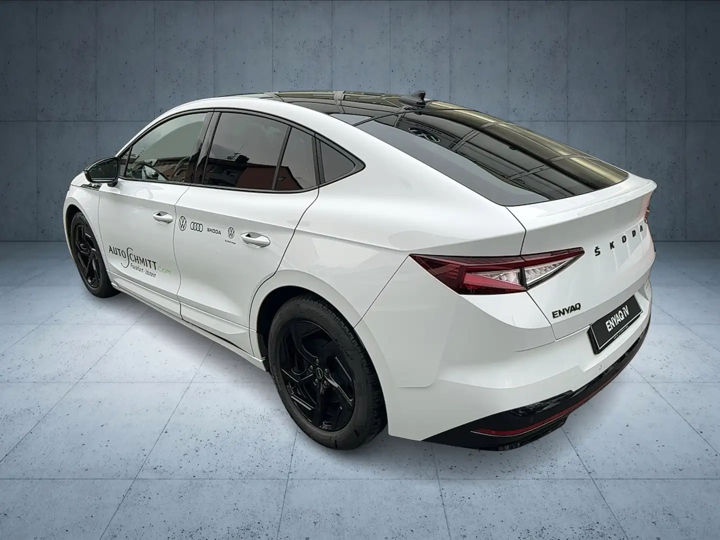 Skoda Enyaq Coupé RS Lounge Alcantara Wärmepumpe Weiß - 2