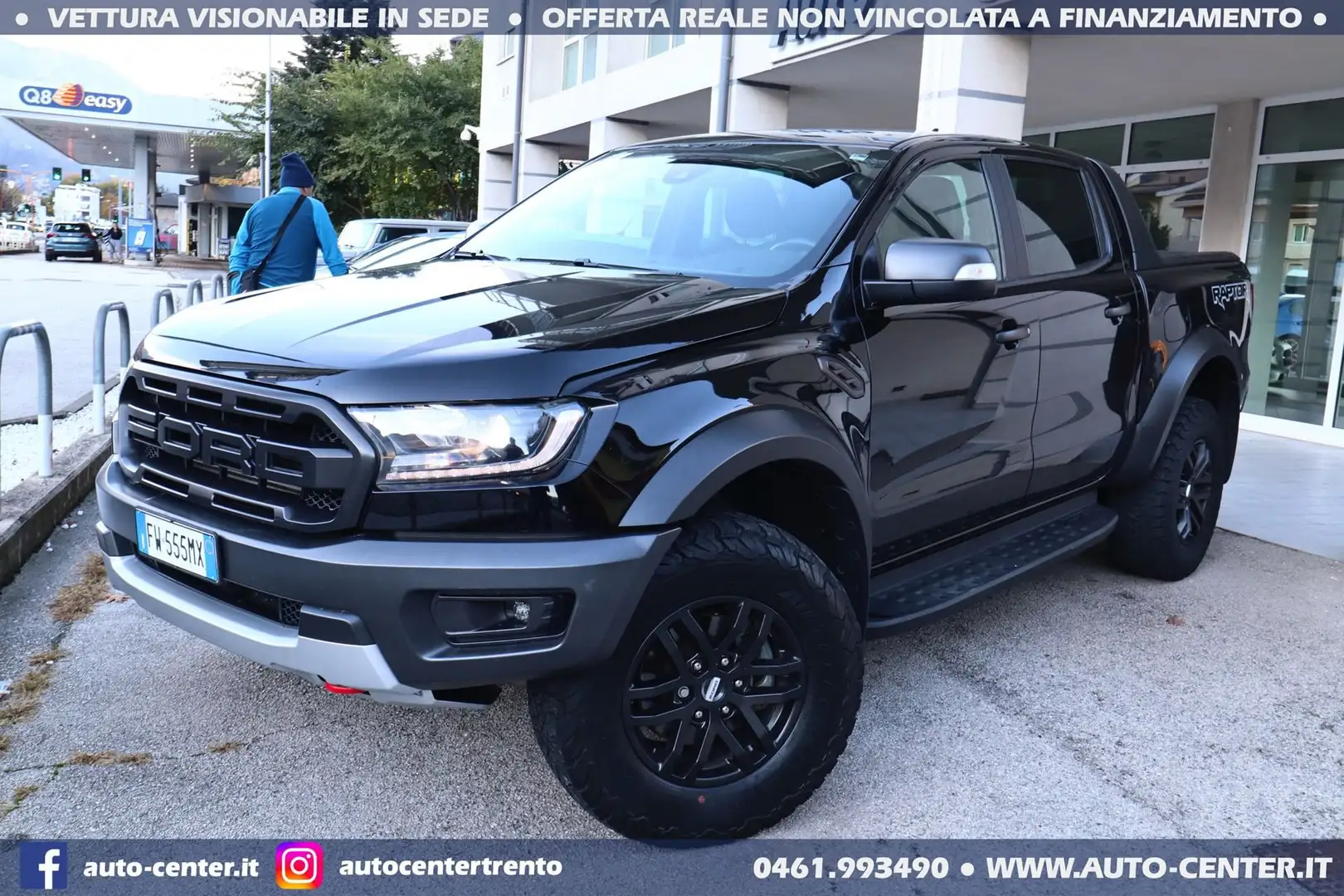 Ford Ranger Raptor RAPTOR 2.0 TDCi AT 4X4 *GANCIO *NAZIONALE Nero - 2