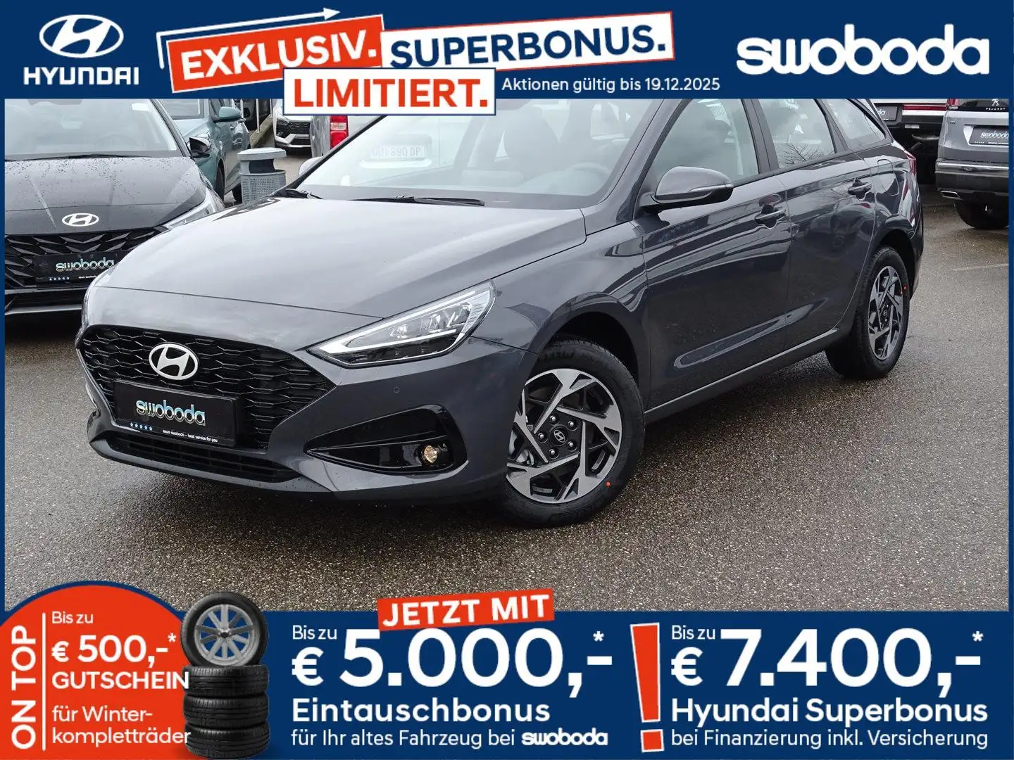 Hyundai i30 Kombi - PD GO 1.5 DPI c5kg1 Grau - 1