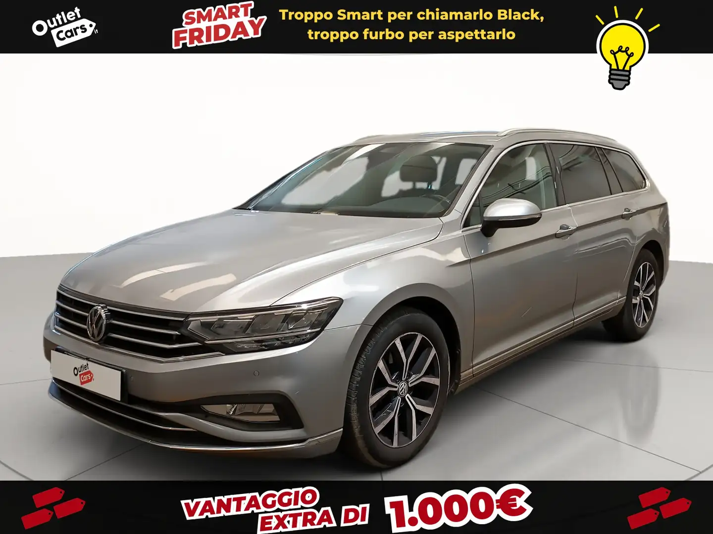Volkswagen Passat Variant variant 2.0 tdi executive 190cv dsg Gris - 1
