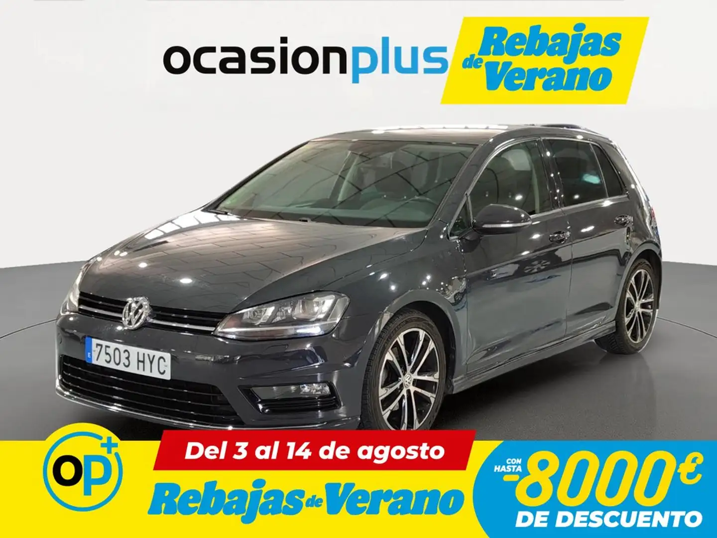 Volkswagen Golf 1.4 TSI BMT Sport 140 ACT T. DSG Gris - 1