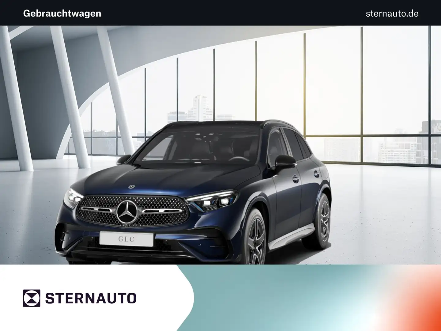 Mercedes-Benz GLC 400 GLC 400 e 4M AMG PanoD AHK Distro Nightp 360Ka Azul - 1