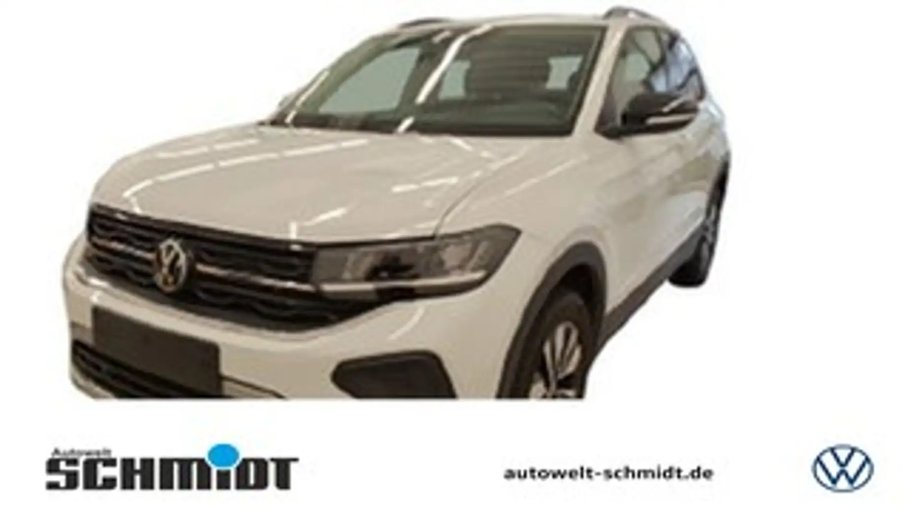 Volkswagen T-Cross 1,0TSI DSG Goal ACC LED AppConnect Alu Parkpilo... Wit - 1