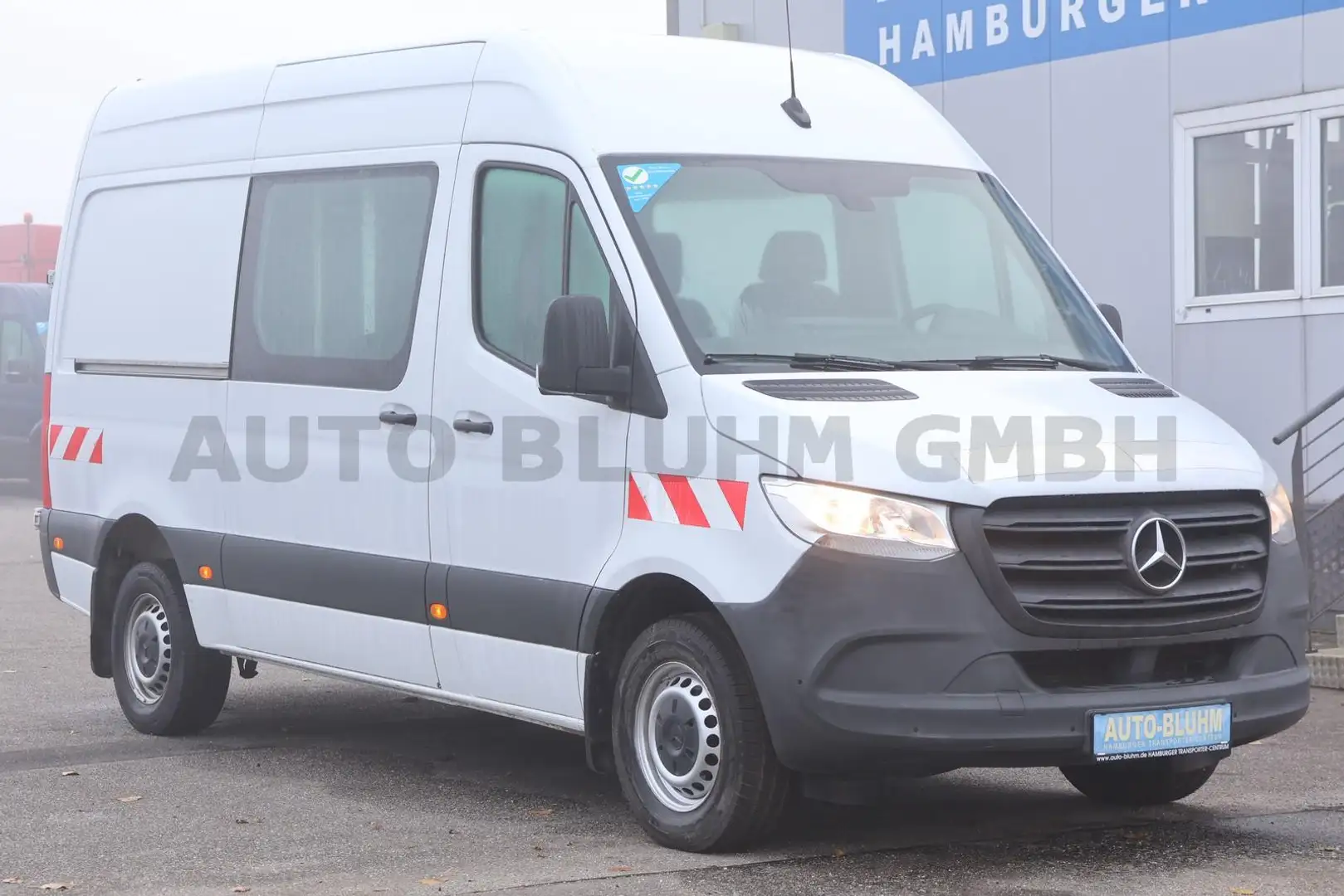 Mercedes-Benz Sprinter 314 Mixto L2H2 Stdhzg 2-Regale AHK 3,5T Blanc - 2