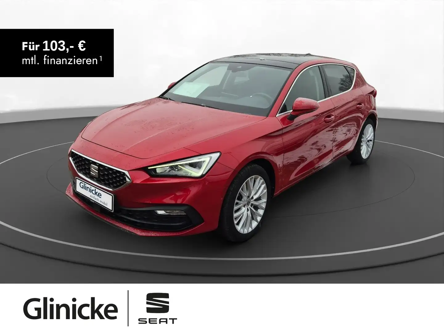SEAT Leon 1.5 eTSI Xcellence STDHZ Navi AHK Kamera Pa Rot - 1