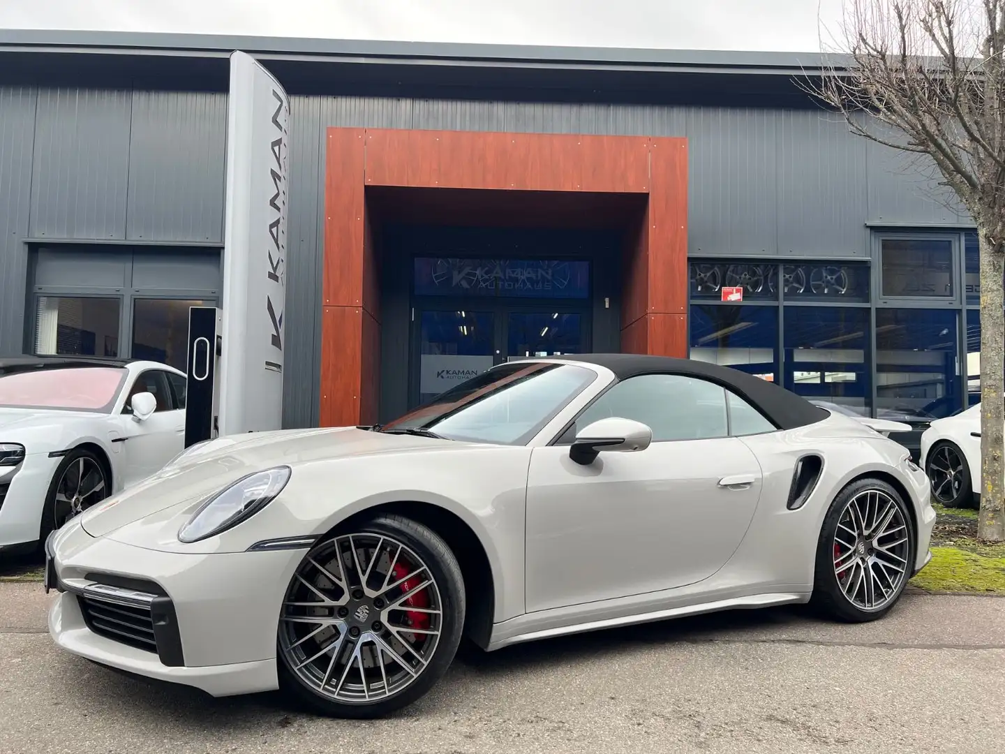 Porsche 911 Turbo Cabrio #INNO! BURMESTER! LIFT! MY2024! Grau - 1