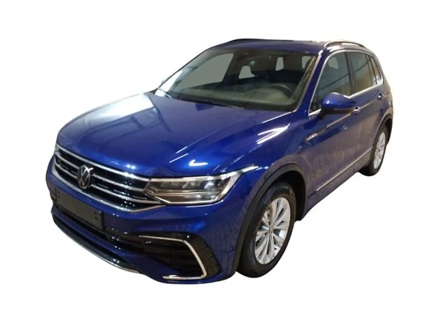 Volkswagen Tiguan R-Line 2.0TDI DSG +AHK+KAMERA+LED+STDHZG+ Blau - 2