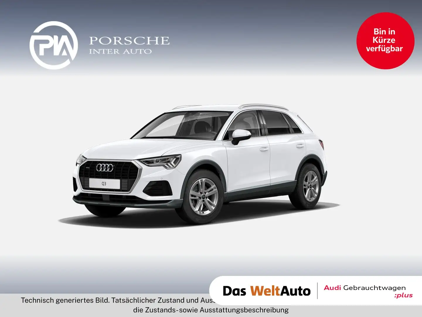 Audi Q3 35 TDI quattro intense Weiß - 1