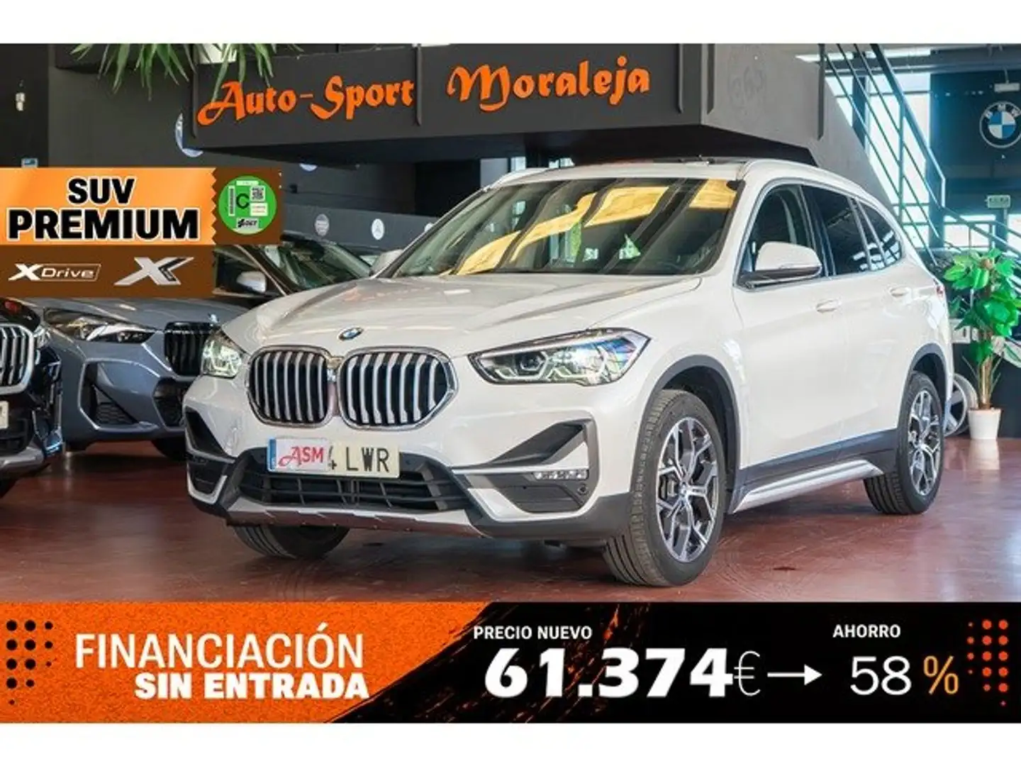 BMW X1 xDrive 18dA Blanco - 1