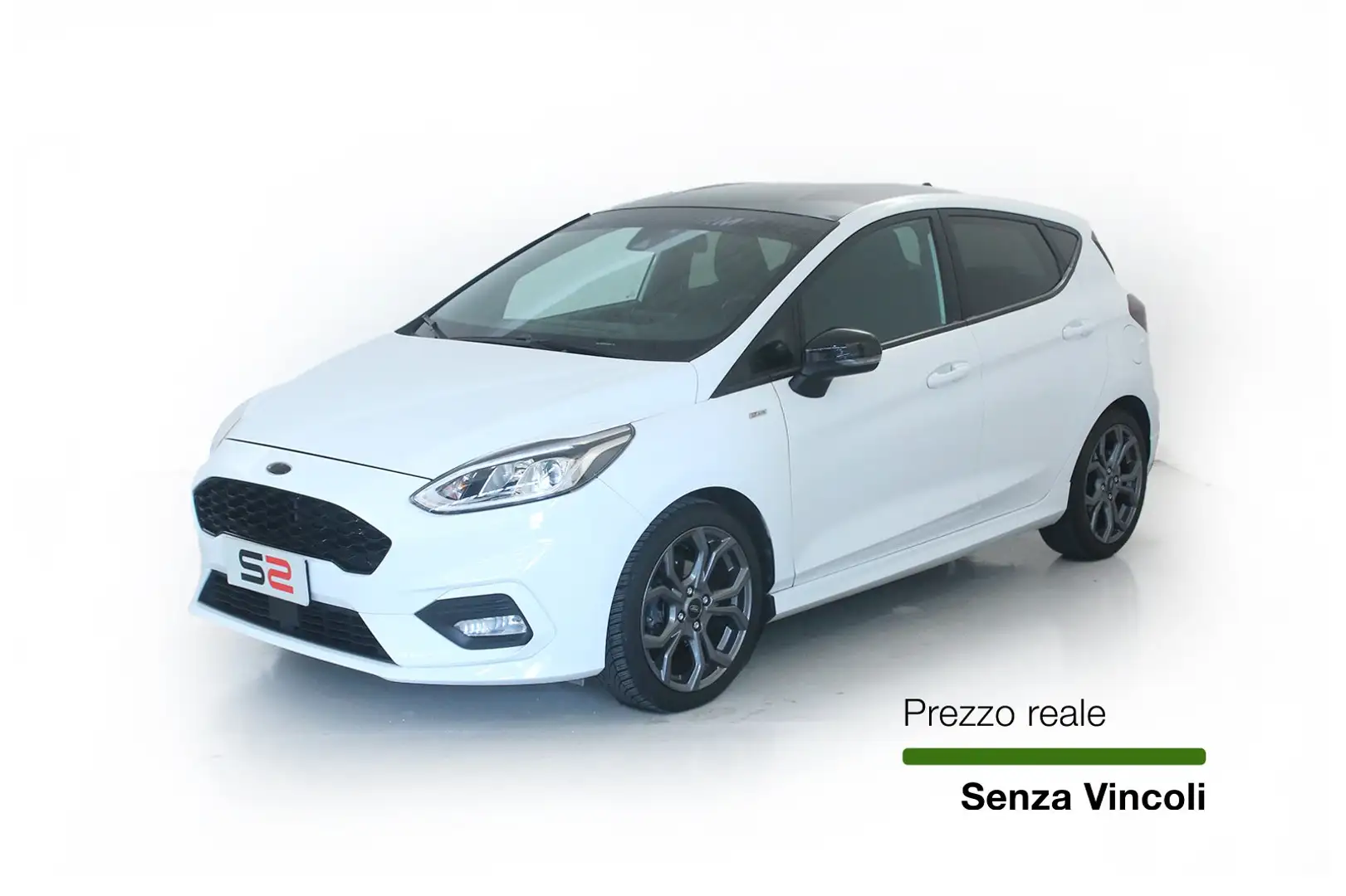 Ford Fiesta Fiesta 1.1 85 CV 5 porte ST-Line Bianco - 1