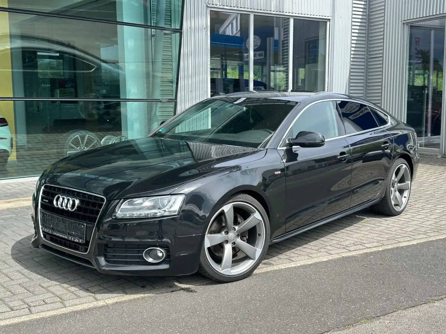 Audi A5 Sportback3.0 TDIquattro S line Navi Xenon ABT Zwart - 1