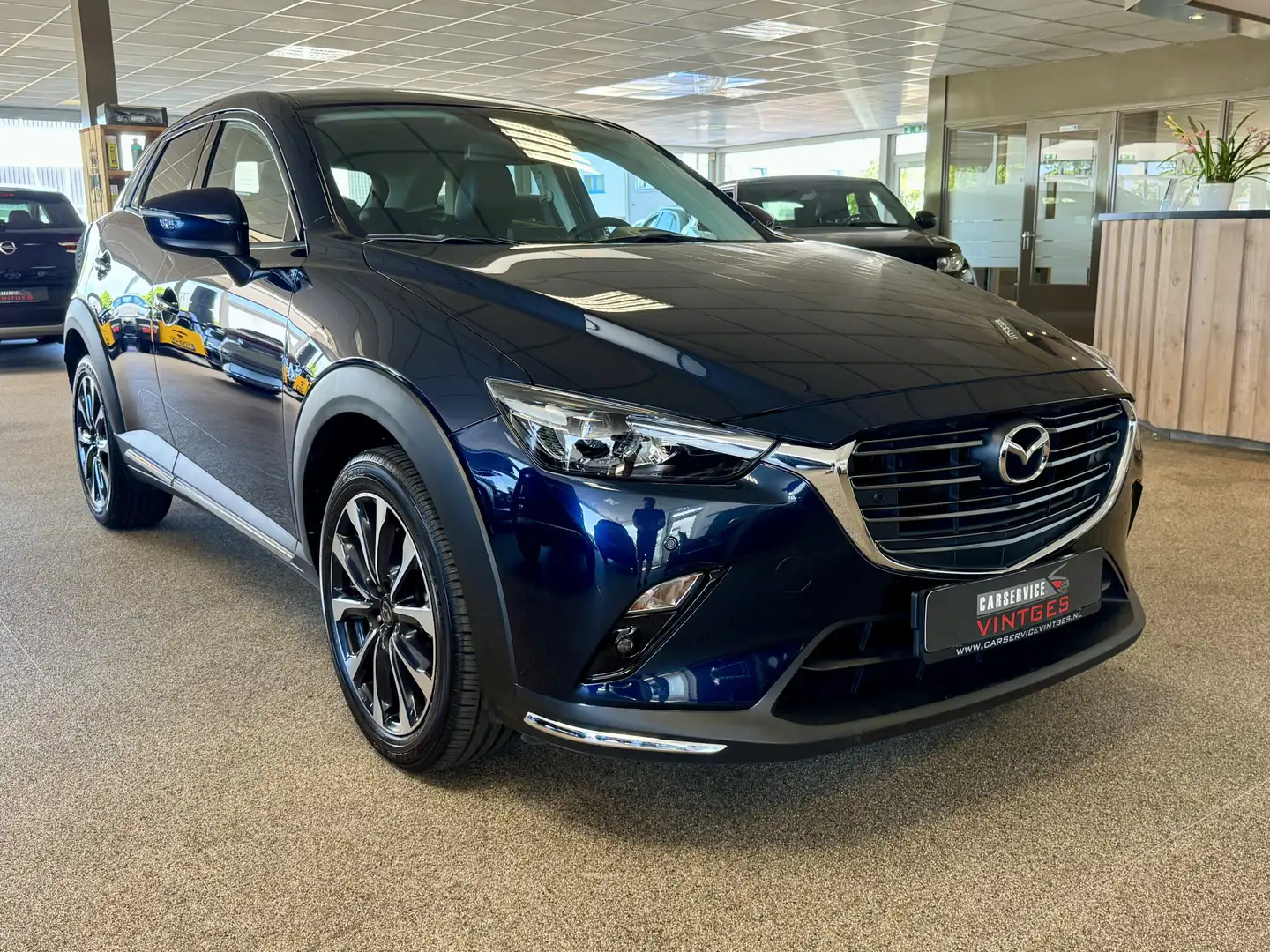 Mazda CX-3 Verkocht 2.0 SkyActiv-G 120 GT-M Camera, Navi, App Blauw - 2