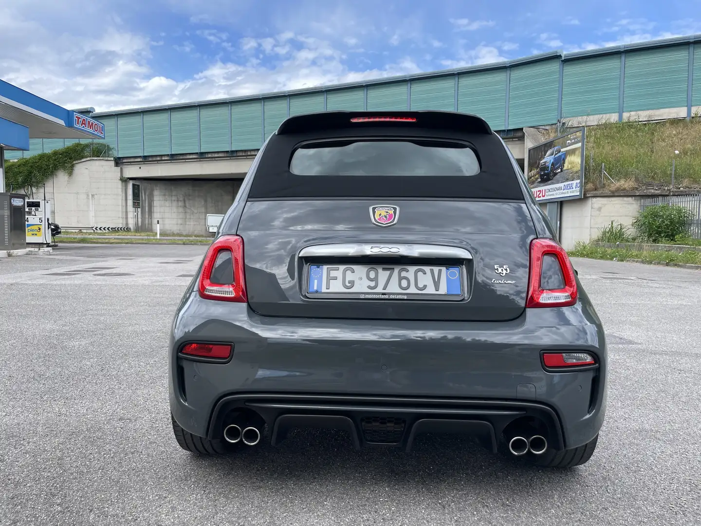 Abarth 595 Turismo beats Cabrio Grigio - 1