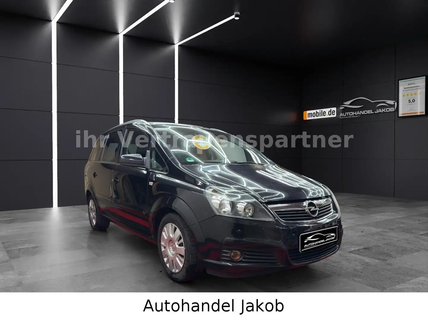 Opel Zafira /B/7Sitzer/für kleines Geld/Service Neu Schwarz - 1