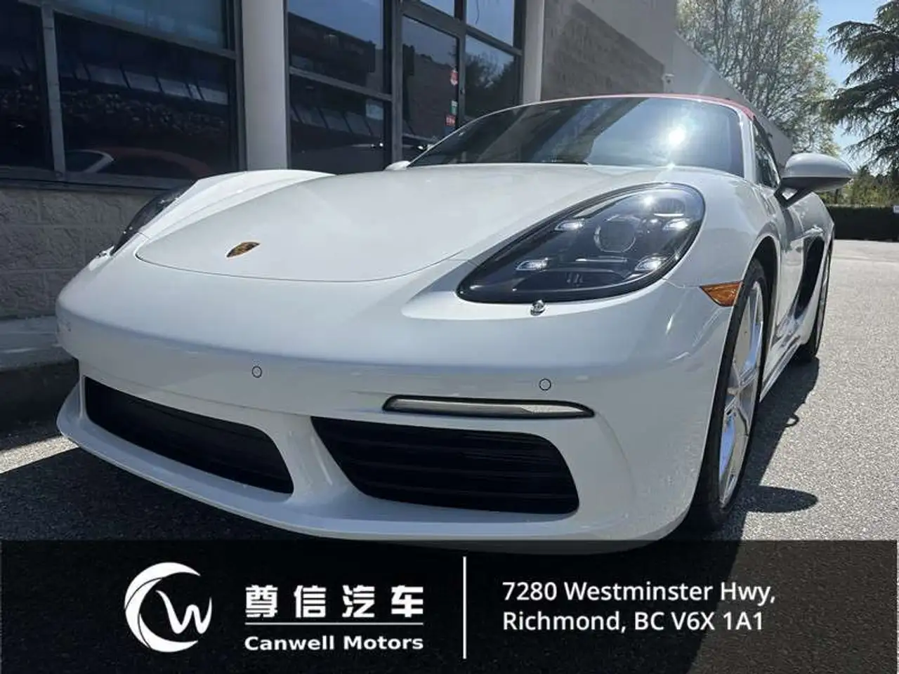 2022 Porsche 718 Boxster