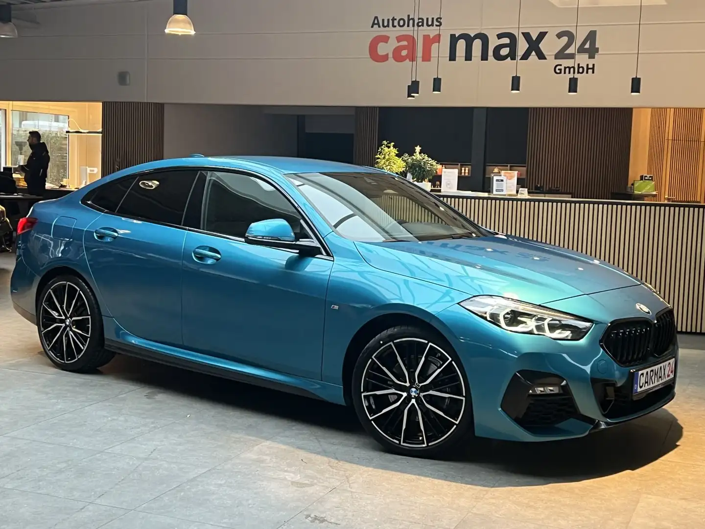 BMW 218 2 218i GC M Sport Rfk*Leder*Acc*Navi*CarPlay*19" Bleu - 1