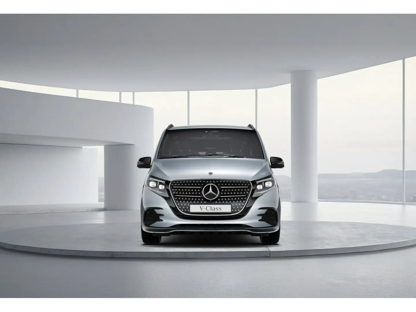 Mercedes-Benz V 250 V 250 d 4M Lang *AVANTGARDE*AHK*SHZ*NAVI* Silber - 2