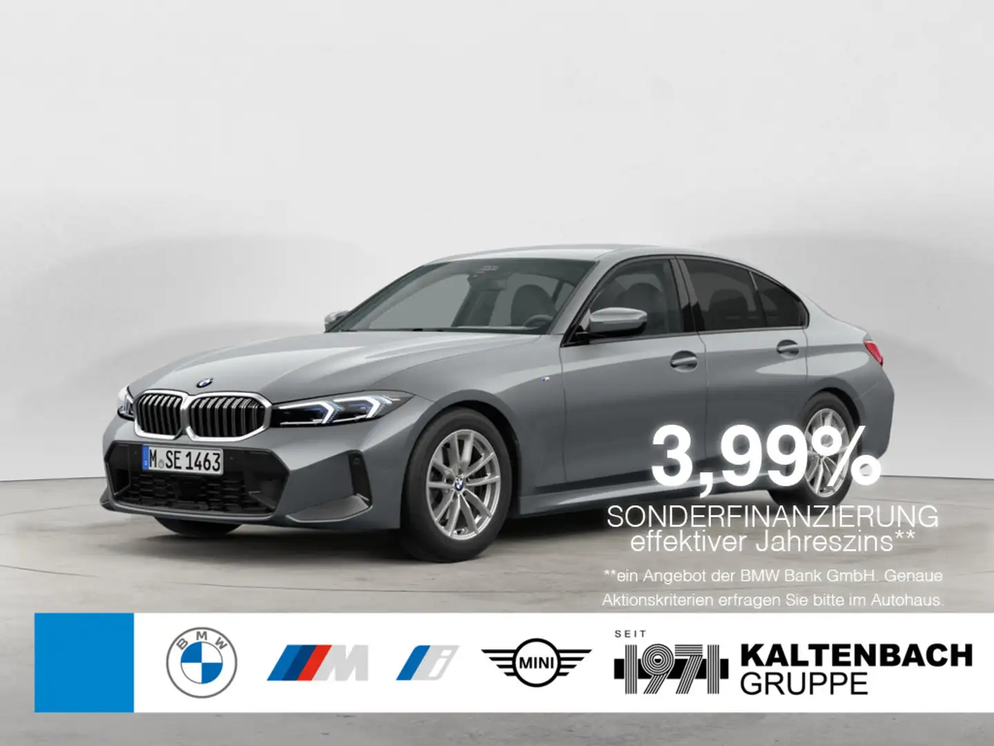 BMW 320 d M-Sport LED ACC NAVI KEYLESS KURVENLICHT Grau - 1