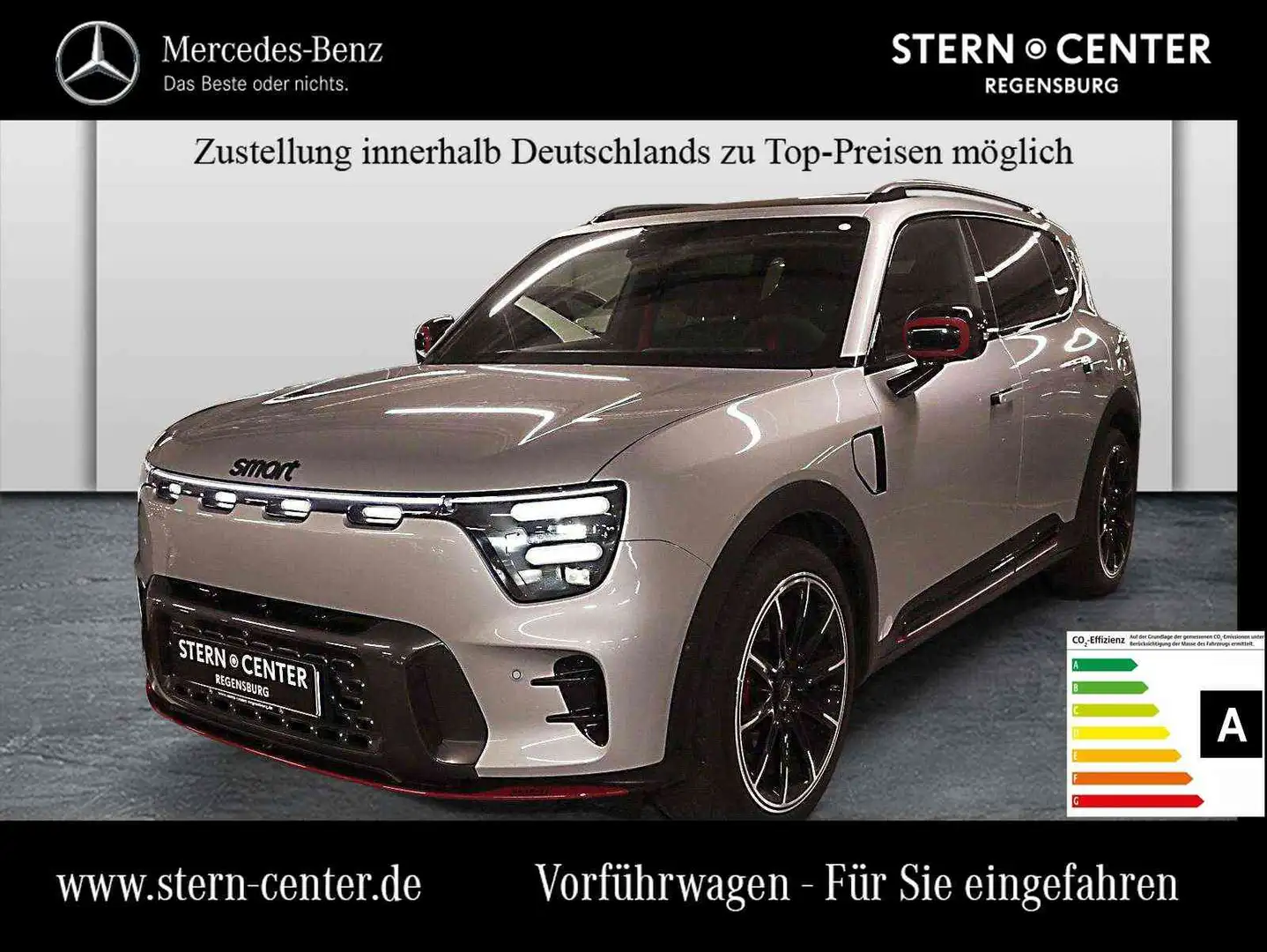 smart #5 Brabus ALLRAD+SITZKLIMATISIERUNG+HUD+PANO+++ Silber - 1