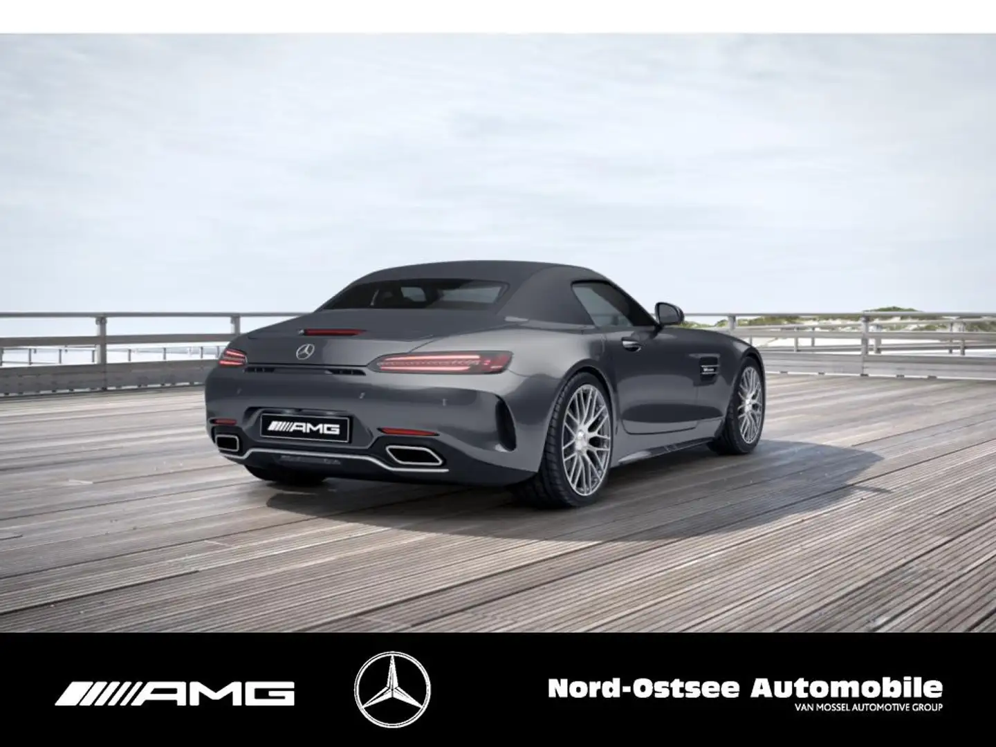 Mercedes-Benz AMG GT C ROADSTER DISTRO NAVI SHZ KAMERA KEYLESS Grau - 2