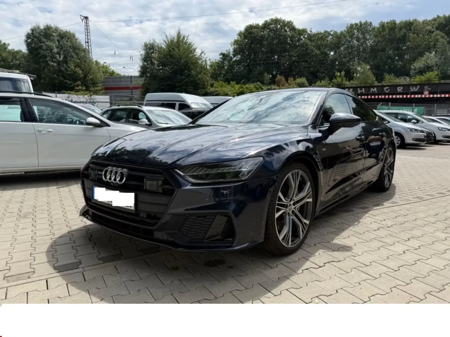 Audi A7 Sportback 55 TFSI quattro-ultra S tronic Azul - 2