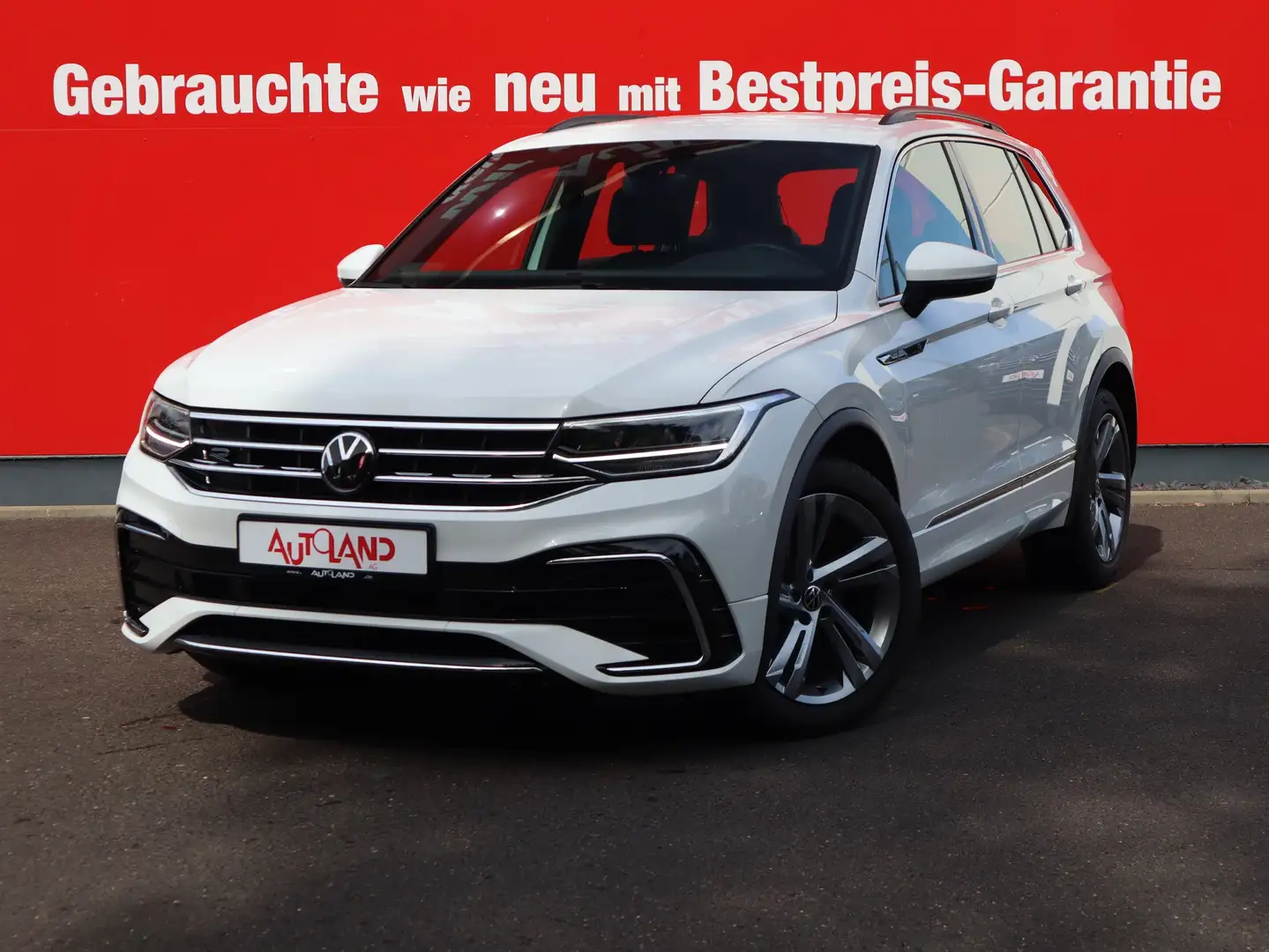 Volkswagen Tiguan 1.5 TSI R-Line LED ACC Sitzheizung Kamera Weiß - 2