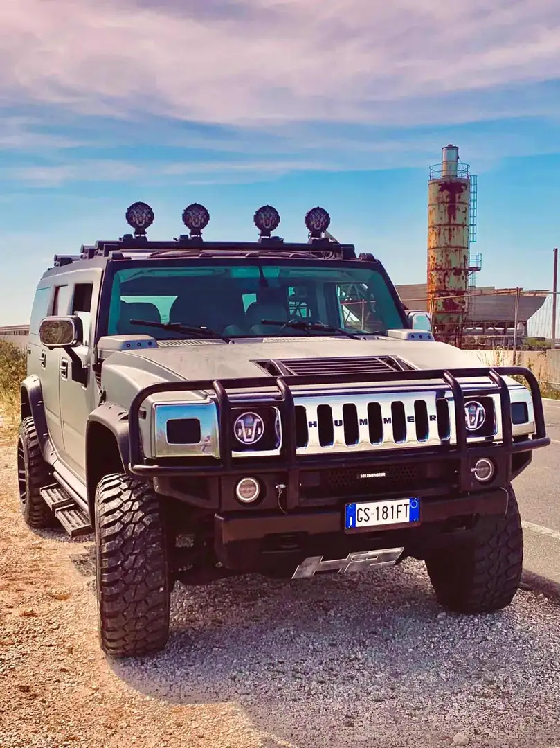 HUMMER H2 6.0 V8 Luxury Gris - 1