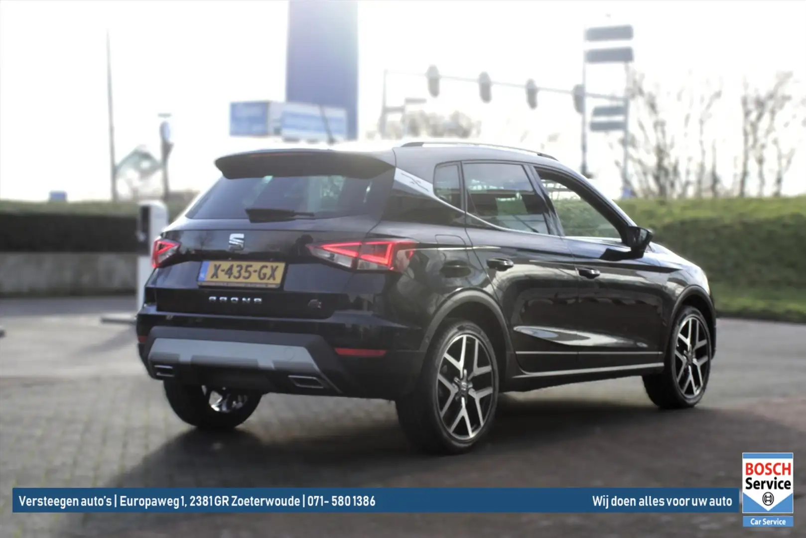 SEAT Arona 1.0 TSI 115pk DSG-7 FR Business Intense Zwart - 2