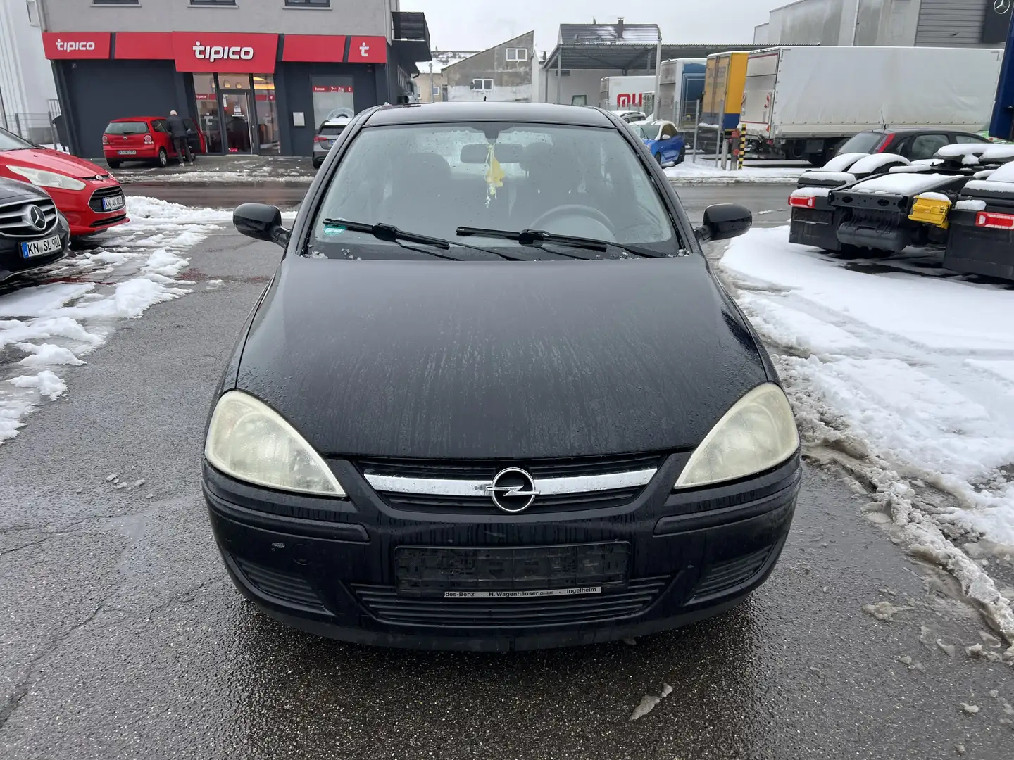 Opel Corsa 1,3 TDI**TUV. AU ** 01 04. 27. ** Schwarz - 2