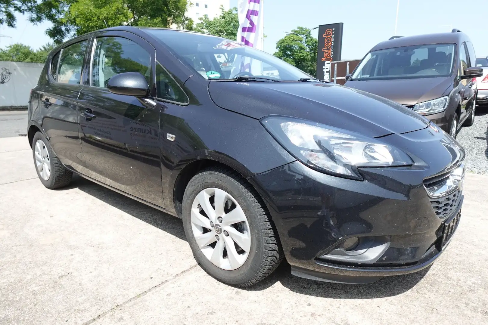 Opel Corsa E Edition ecoFlex+SITZHEIZUNG+USB+BC+MFL++ Nero - 1