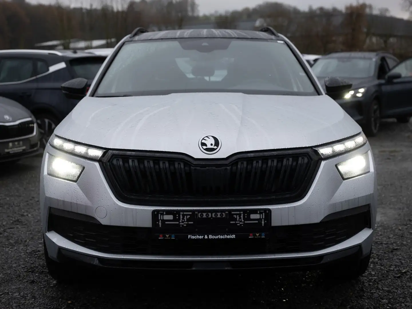 Skoda Kamiq 1.5 TSI Monte Carlo DSG NAVI PANO KAM V Silber - 2