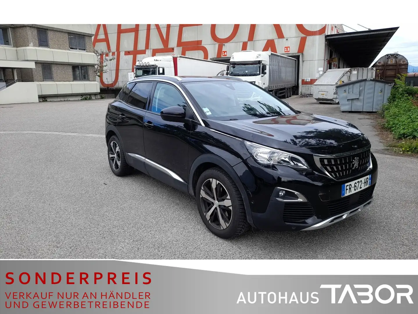Peugeot 3008 1.2 PureTech 130 Allure Nav KeyL Kam PDC Noir - 2