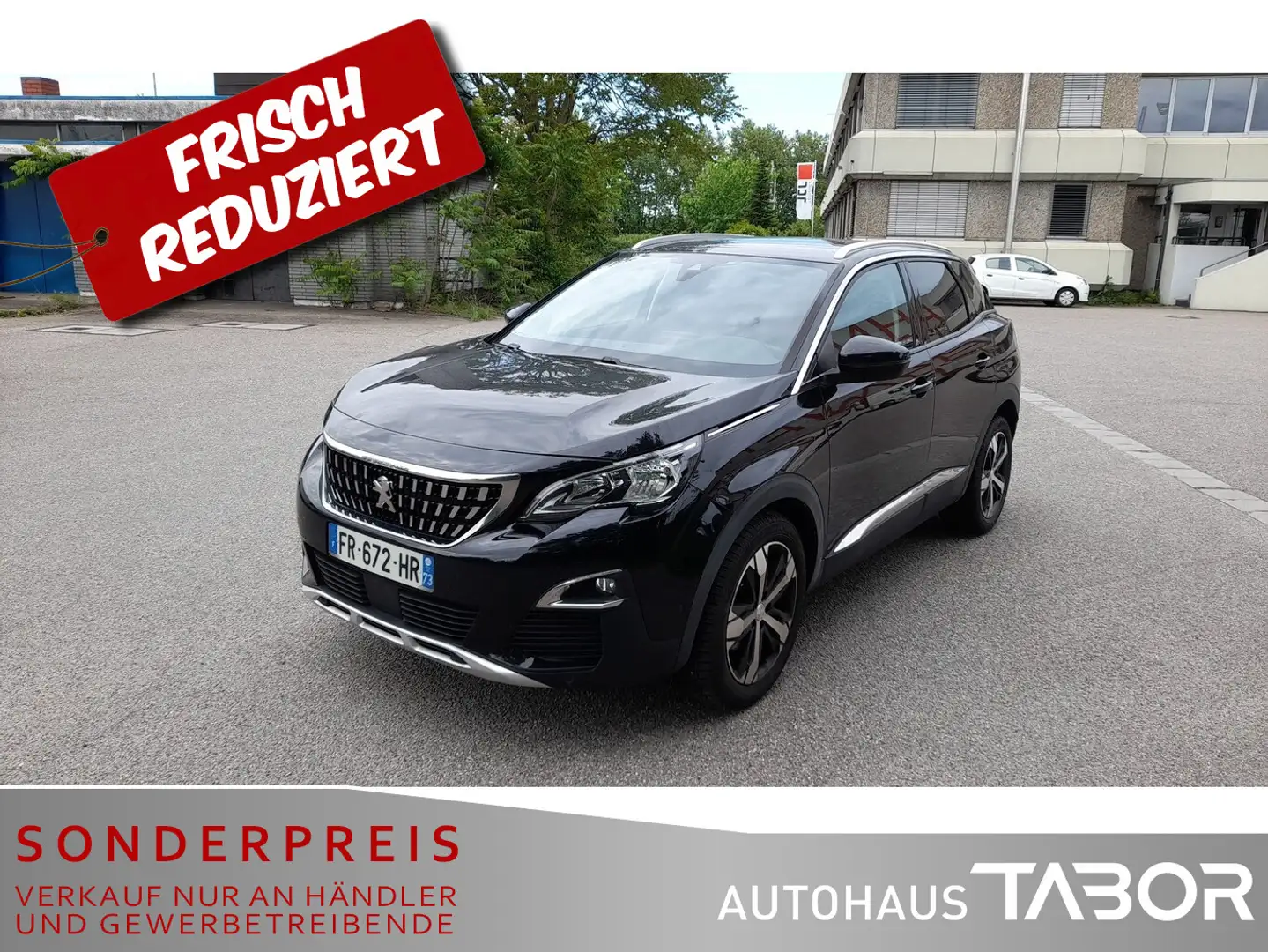 Peugeot 3008 1.2 PureTech 130 Allure Nav KeyL Kam PDC Schwarz - 2