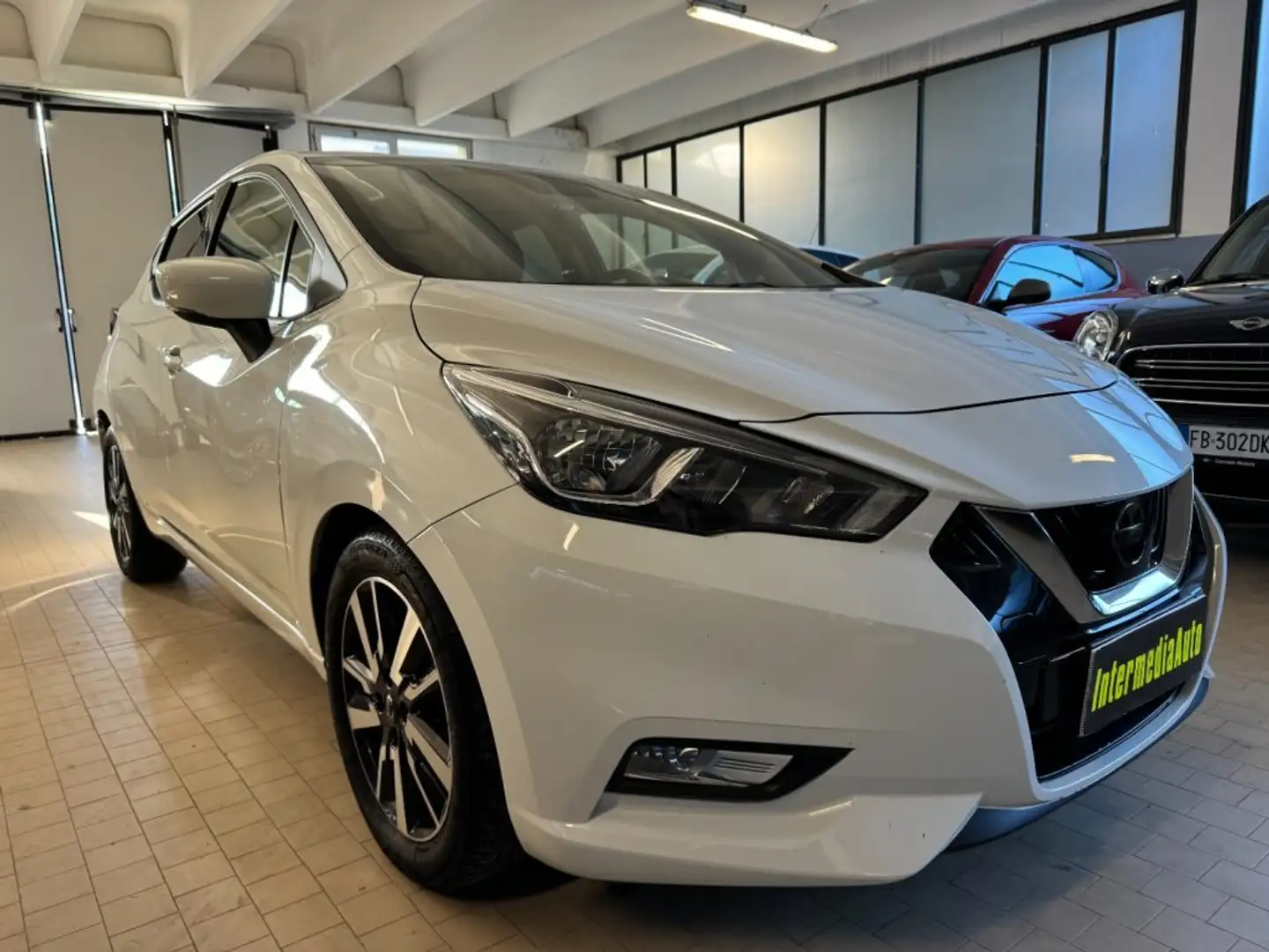 Nissan Micra 1.5 dCi 8V 5 porte Tekna neopatentati Blanc - 1