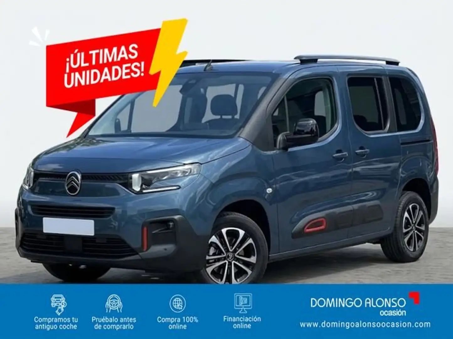 Citroen Berlingo Talla M BlueHDi 100 S&S 6v MAX Azul - 1