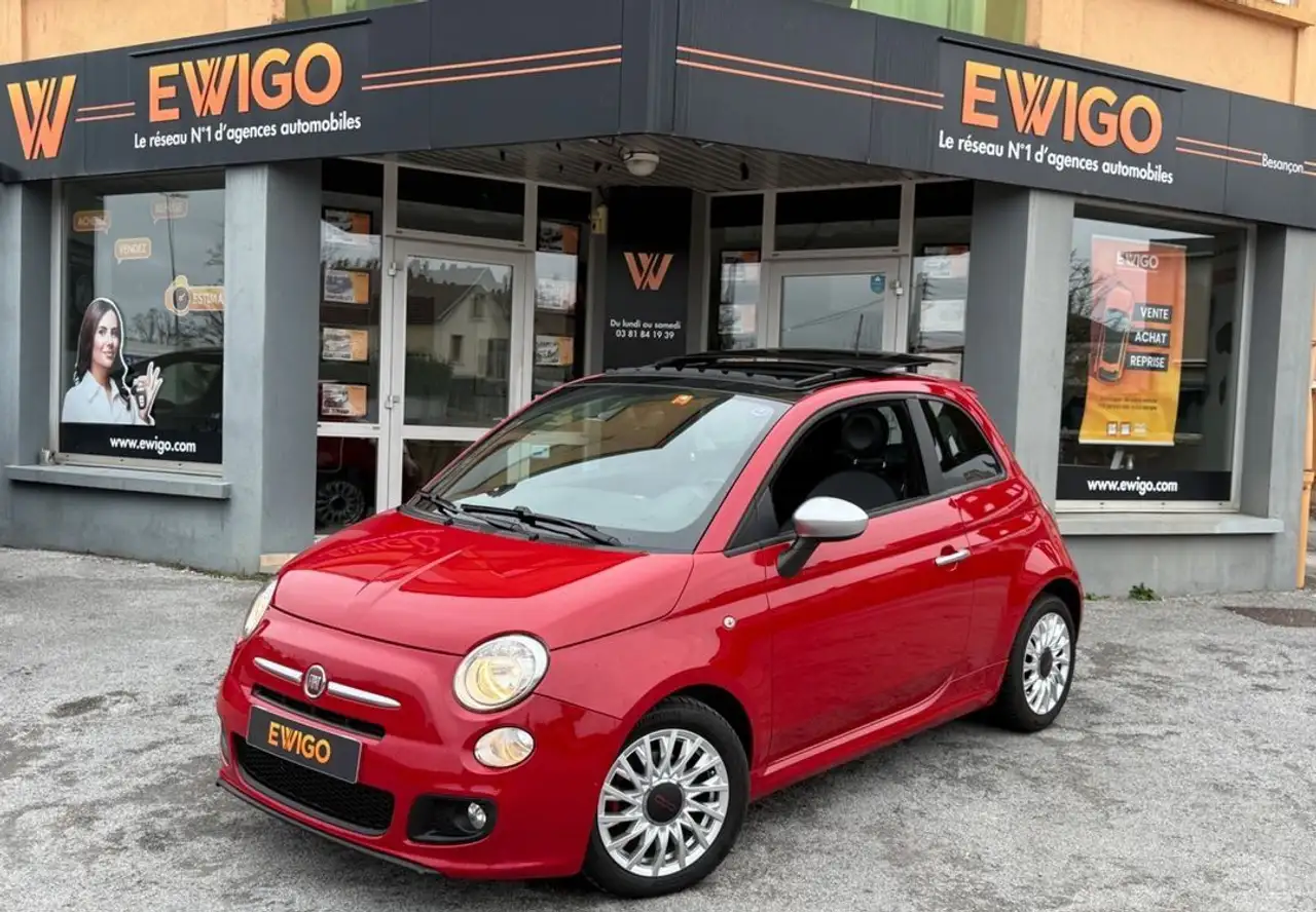 Fiat 500 s 0.9 105 ch toit ouvrant