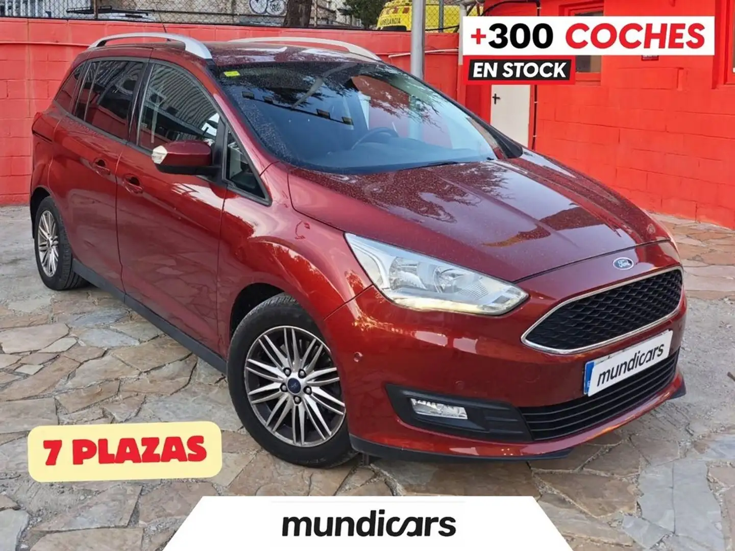 Ford C-Max 1.0 EcoBoost 125CV Trend+ Rojo - 1