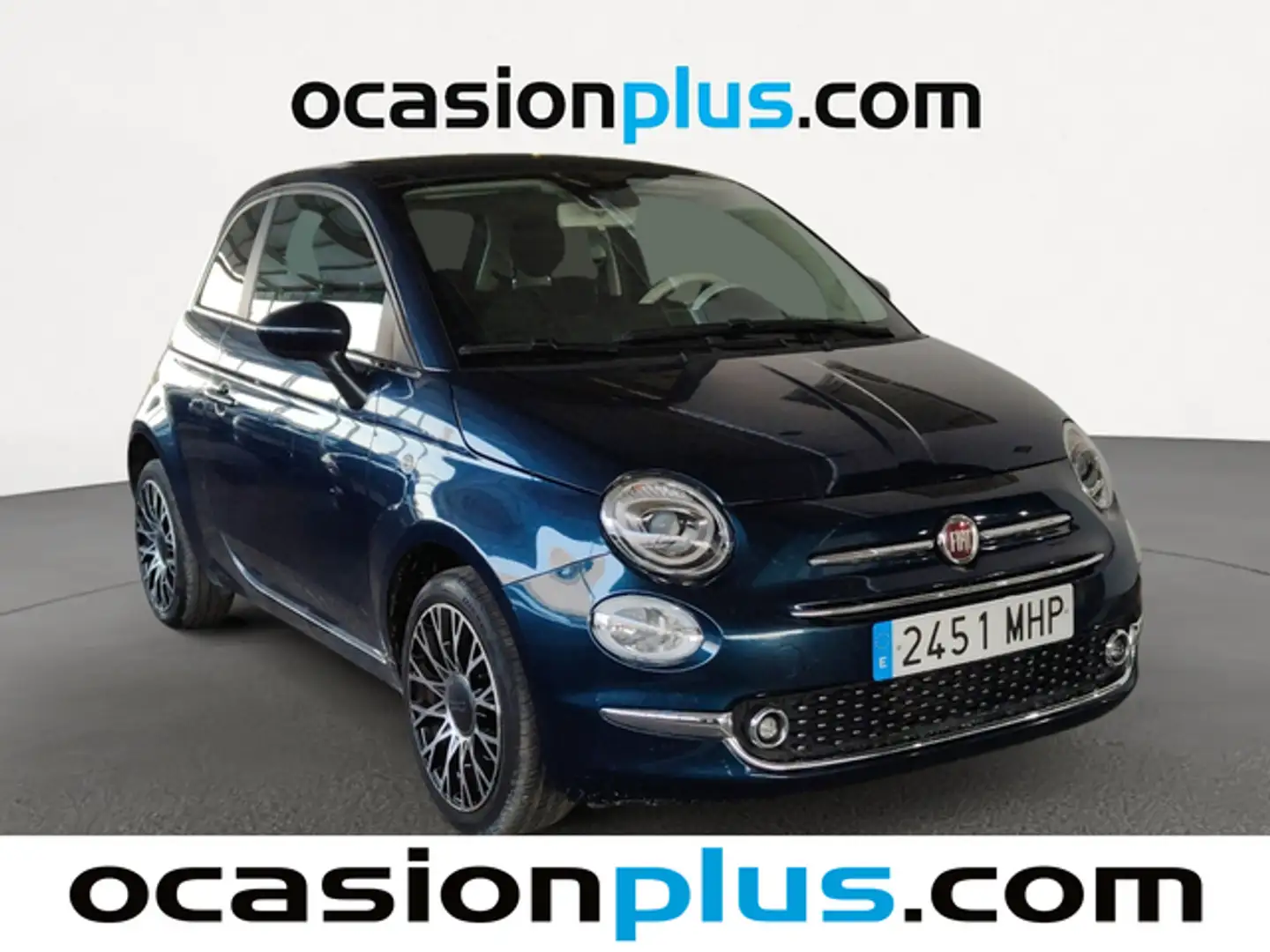 Fiat 500 1.0 Hybrid Dolcevita 52kW Bleu - 2