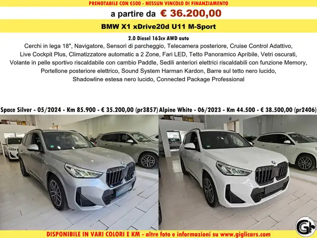2024 BMW X1 in Silver for sale