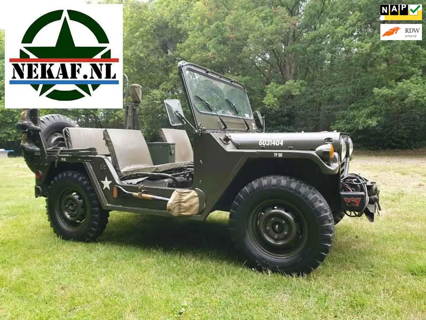 Ford M USA MUTT M151A2 1968 4x4 terreinwagen Grün - 1