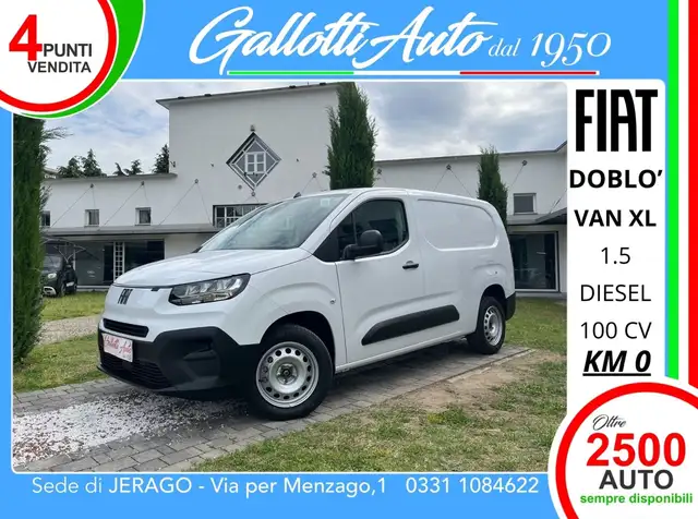 Fiat Doblo Van XL Passo Lungo 1.5 diesel mt6
